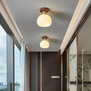 Axyaa LED Ceiling Lights: Modern Nordic Style Aluminum Glass Lamp for Indoor Living Room