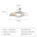 Axyaa Nordic Lotus Pendant Lamp: Elegant Art LED Lighting for Home Living Room & Bedroom