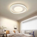 Axyaa Cream LED Ceiling Lights: Modern Minimalist Acrylic Cover Interior Lighting