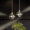 Axyaa Nordic Crystal LED Pendant Lamp for Home Decoration