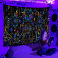 Axyaa Psychedelic Space Tapestry Wall Hanging for Bedroom and Dorm Decor