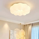 Axyaa Round Cloud Ceiling Light - Milky White LED Fixture