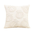 Pumpkin White Pillowcase for Halloween Decor by Axyaa