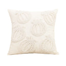 Pumpkin White Pillowcase for Halloween Decor by Axyaa