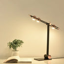Axyaa LED Chandelier: Modern Luxury for Living Room, Bedroom, Restaurant - Round Bean Pendant Light