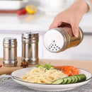 Axyaa Stainless Steel Spice Jar Seasoning Container Kitchen Gadget