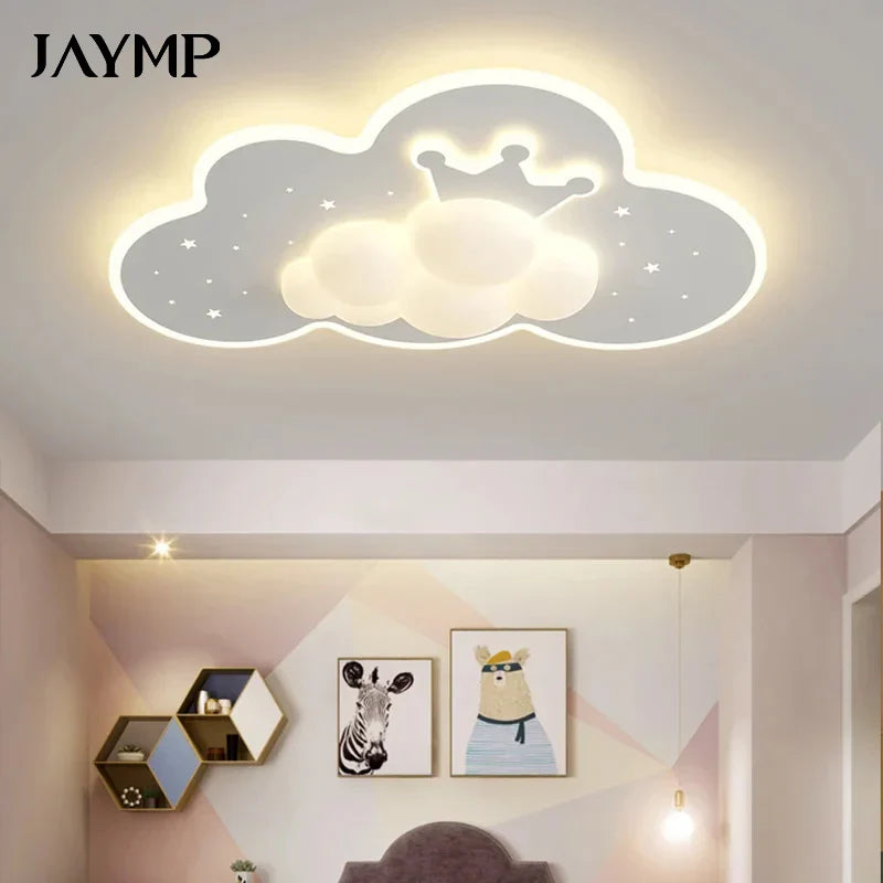 Axyaa Bubble LED Ceiling Light - Bedroom Decor Chandelier for Girl's Room