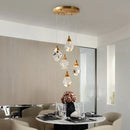Axyaa Luxury Crystal Chandelier - LED Lighting for Large Staircase and Living Room Hall