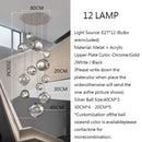 Axyaa Geometric LED Lava Pendant Light for Living Room, Bedroom, Bar