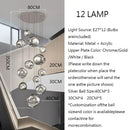 LED Lava Pendant Light by Axyaa - Geometric Design Ceiling Lamp for Home, Bar, Bedroom