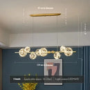 Axyaa Nordic Starry Chandelier: Modern Magic Beans Pendant Light for Living Room, Restaurant & Bedroom