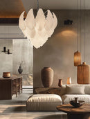 Vintage European Style Rose Bud Glass Chandelier by Axyaa - LED Pendant Light for Living Room