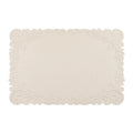 Axyaa Faux Leather Placemats Set for Home Kitchen Cafe Bar Indoor Outdoor