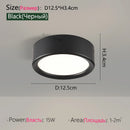 Axyaa LED Downlight Ceiling Lamp 5W-18W Modern Surface Mounted Spotlight for Bedroom Living Room