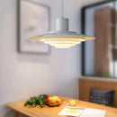 Axyaa Aluminum LED Pendant Chandelier for Dining Room Kitchen Bar Counter Bedroom