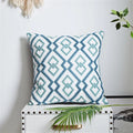 Axyaa Sea Starfish Navy Blue & Yellow Cushion Cover 45x45cm