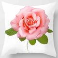 Axyaa Rose Series Yellow Pink Flowers Pillowcase Home Decor