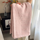 Axyaa Boho Cotton Throw Blanket for Bed Couch All Seasons Lightweight Quilt