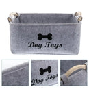 Axyaa Large Dog Toy & Pet Accessory Storage Basket Bin