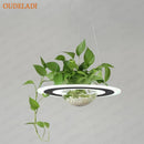 Axya LED Plant Pendant Lamp: Modern Nordic Hanging Planet Lighting for Indoor Decor