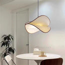 Axyaa Petalo Collection Fabric Potato Chip Pendant Light