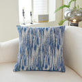 Axyaa Large Textured Accent Pillowcases, 45x45cm, Abstract Jacquard Design