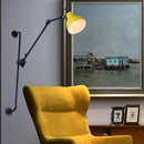 Axyaa Nordic Retro Rotatable LED Wall Lamp for Indoor Living Room Bedroom Lighting