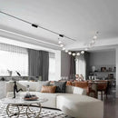 Axyaa Loft Staircase Chandelier with French Pearl Necklace Design