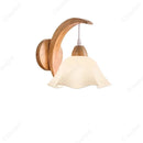 Axyaa Cream LED Wall Lamp for Bedroom & Living Room Décor