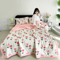 Axyaa Summer Cool Comforter: Lightweight Skin-friendly Quilt for Adults & Kids