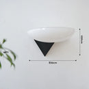 Nordic Glass Mirror Wall Lamp by Axyaa - Vintage Bauhaus Design Night Light