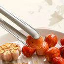 Axyaa Stainless Steel Food Clip: Multi-Use BBQ Tongs for Steak, Pizza, Sushi