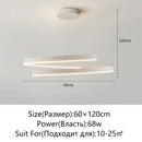 Axyaa Aluminum LED Ceiling Pendant for Home Decor Spiral Suspension Lighting