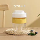 Axyaa Breakfast Oatmeal Cereal Cup Portable Yogurt Salad Spoon Container