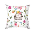 Axyaa Rabbit Flower Grass Ring Egg Pillow Sleeve Axyaa Sofa Seat Chair Decor