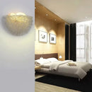Axyaa Nordic Woven Bird Nest Wall Lamp Home Decor