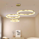 Axyaa Modern Acrylic LED Pendant Light for Living and Dining Room