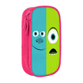 Axyaa Monsters Inc. Mike And Sullivan Pen Box: Large Capacity School Pencil Case Gift