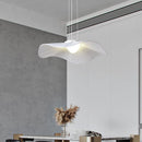 Axyaa French Antique Chandelier Lights for Dinning Room: Vintage Wabi Sabi Fabric Pendant