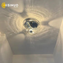 Axyaa Handblown Glass Wave Texture Wall Sconce with E27 Socket