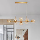 Axyaa Nordic Dining Room Pendant Ceiling Lamp Indoor Lighting Chandelier Home Decor