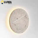 Axyaa Yellow Travertine LED Wall Sconce for Bedroom, Aisle, Stair Home Decor