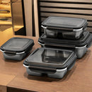 Axyaa 304 Stainless Steel Lunch Box, Leak-proof Bento Box for Students & Adults