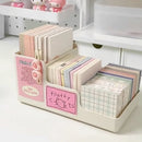 Axyaa Desk Organizer & Pen Holder: Spacious Storage for Stationery, Notebooks, and Pens