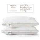Axyaa Cotton Soybean Fiber Pillow for Neck Support and Comfort