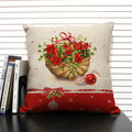 Axyaa Merry Christmas 45x45CM Cushion Cover for Home Decor