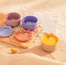 Axyaa Baby Silicone Complementary Food Bowl with Anti-Drop Feature