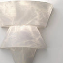 Axyaa Art Deco Marble Wall Light G4 Bulb Sconce for Home Dining Room Bedroom