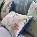 Axyaa Vintage Floral Pillow Cover Pink Green 45x45cm