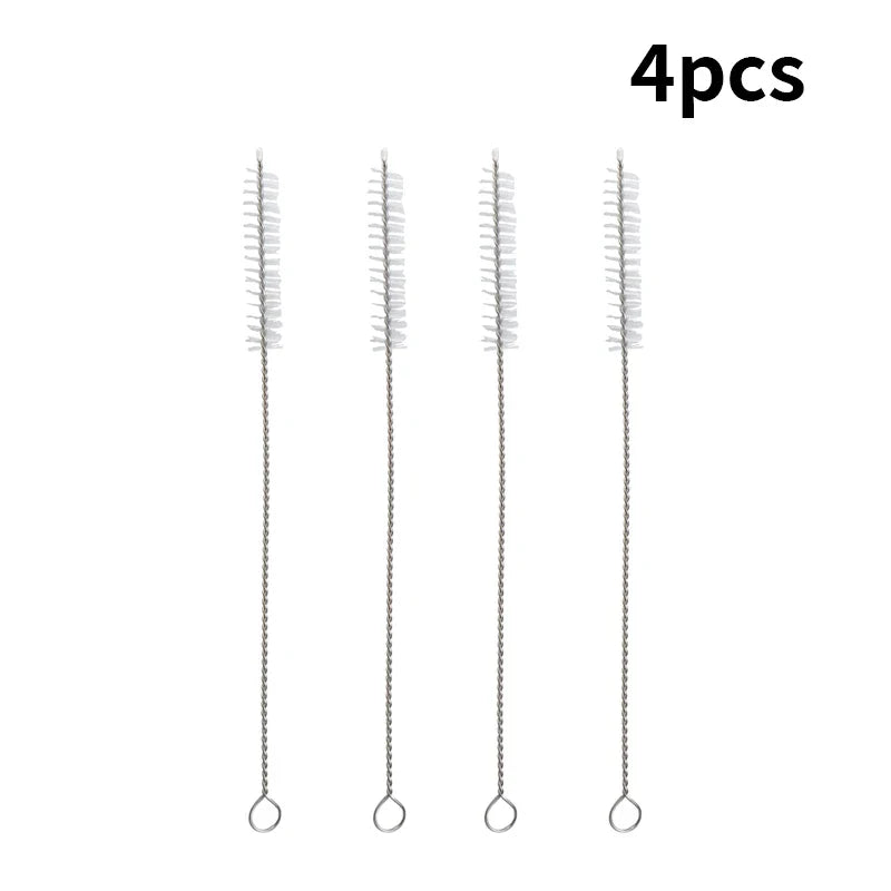 Axyaa Cleaning Brush Set for Kitchen Straws - Pack of 10